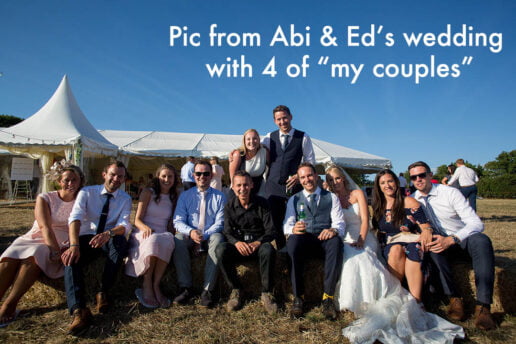 top recommended bristol wedding photographer with his wedding couples
