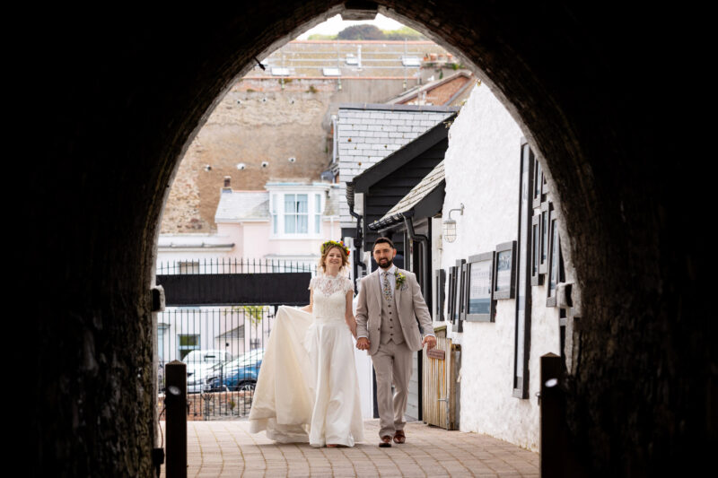 tunnels beaches wedding photos